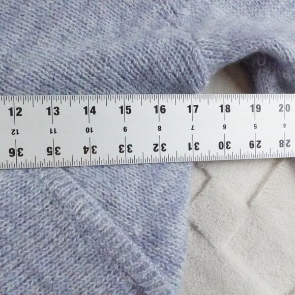 Anthropologie Maeve Sweater Tulle Pale Blue Midi Dress Womens Extra Large - Picture 8 of 13